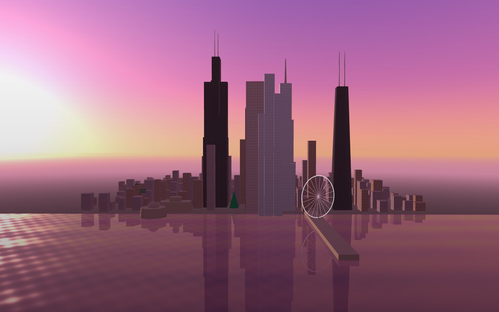 Chicago, Four Days at Sunset